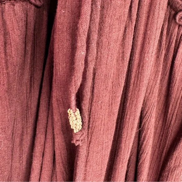 Free People Endless Summer Heat Haze Smocked Triangle Maxi Dress - Picture 8 of 9